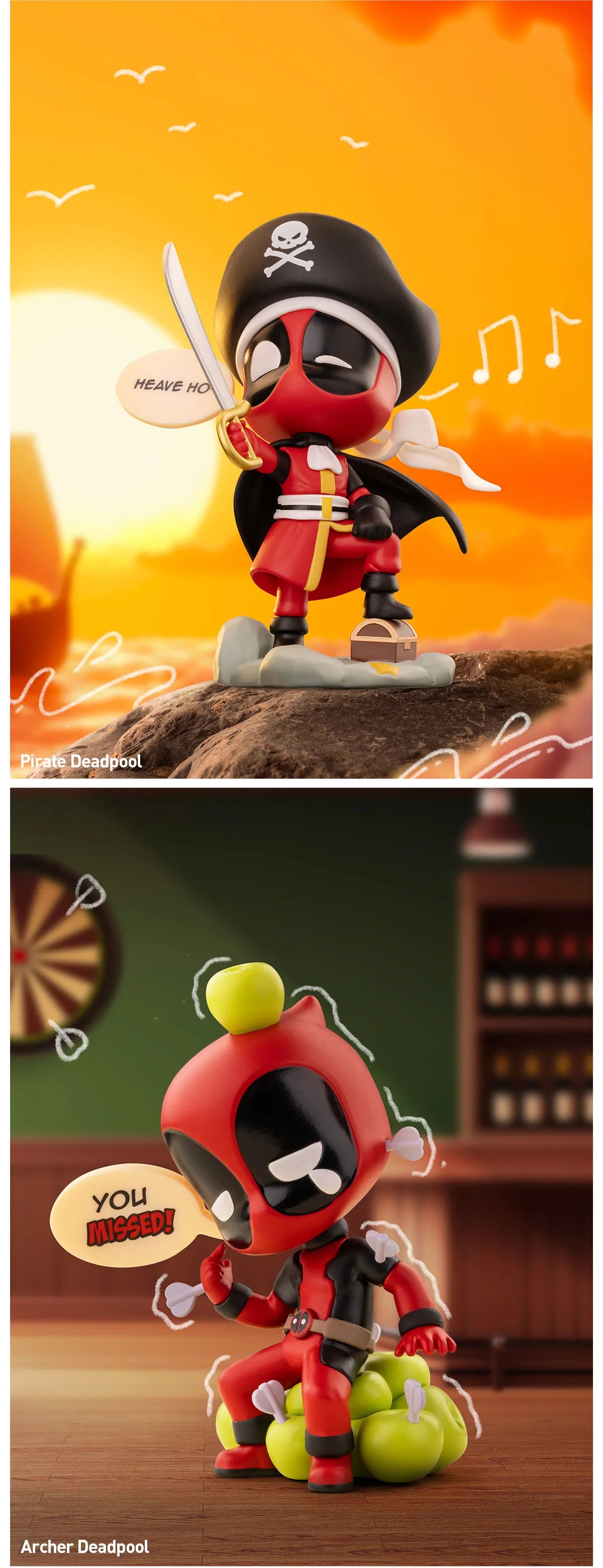 Marvel Deadpool Series Figures