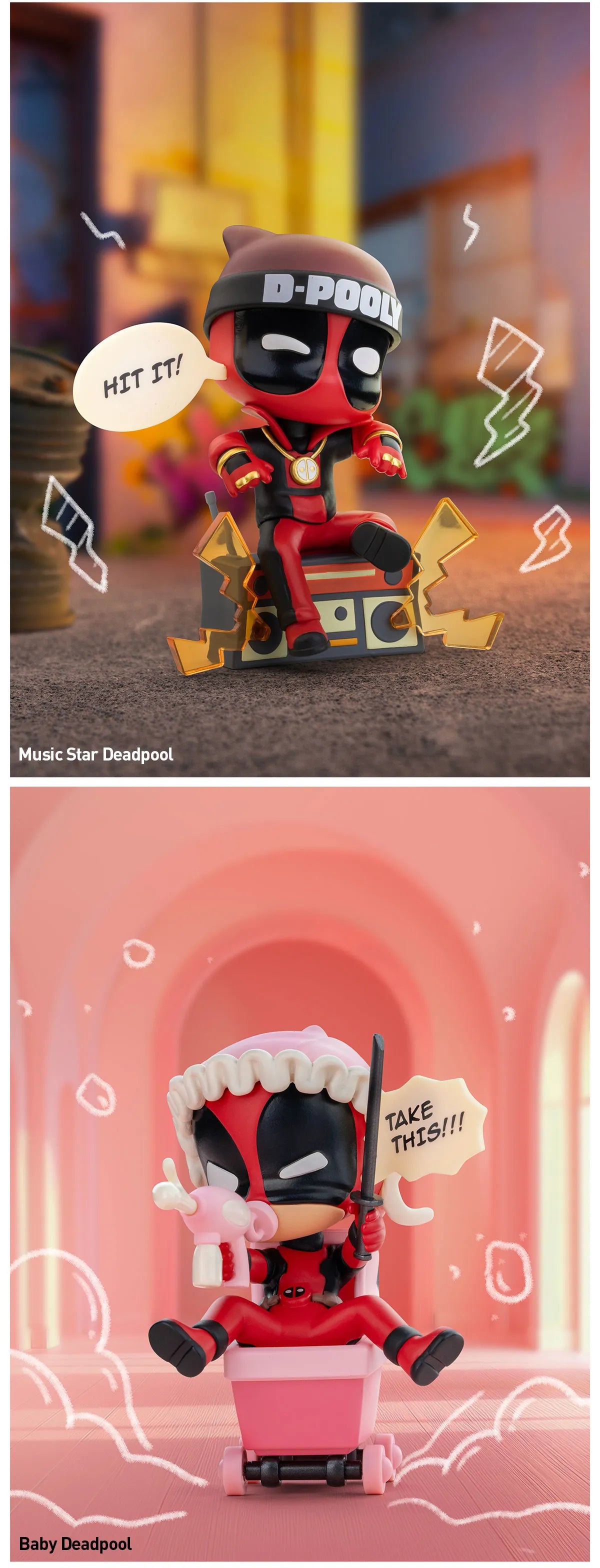 Marvel Deadpool Series Figures