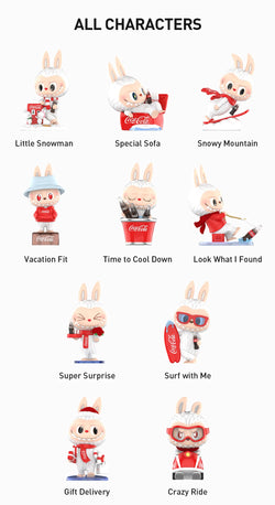 THE MONSTERS COCA-COLA Series Figures