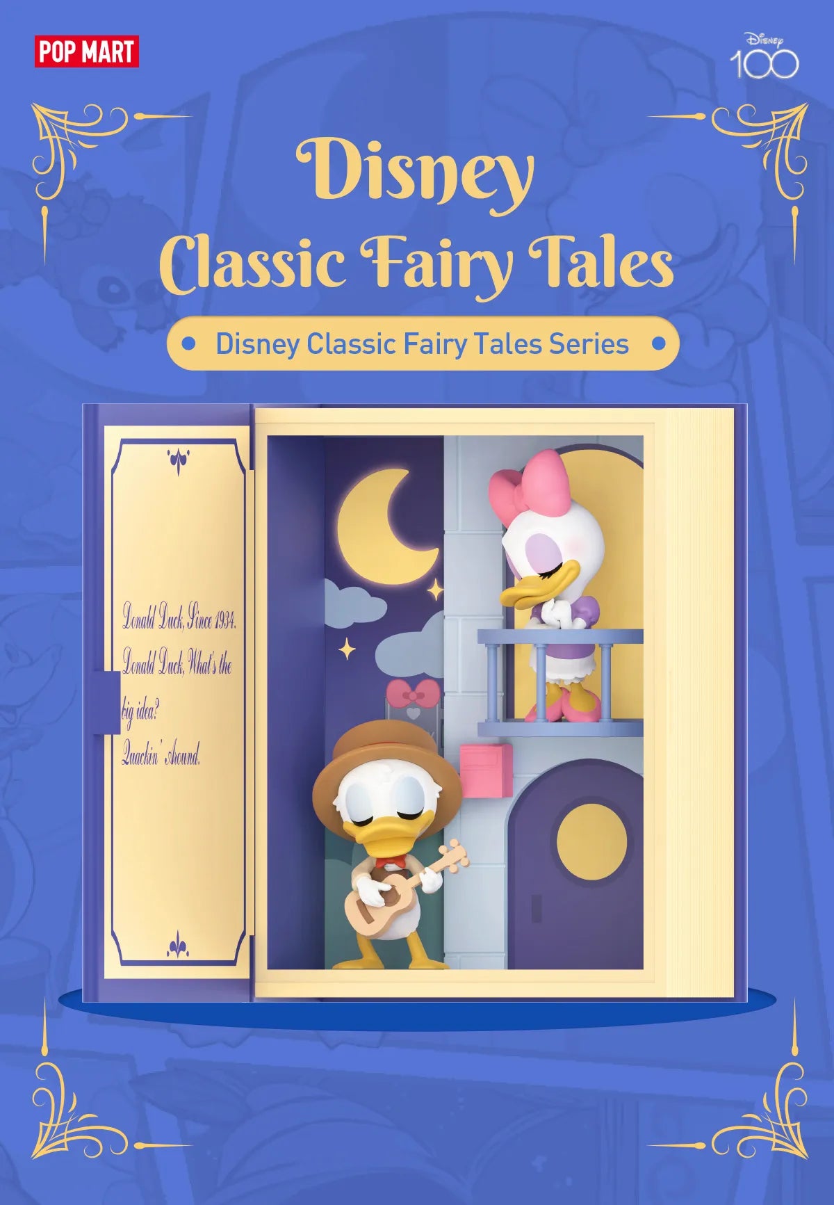 Disney Classic Fairy Tales Blind Box Series, featuring 8 designs and 1 secret, available for preorder, shipping June 2025 from Strangecat Toys.