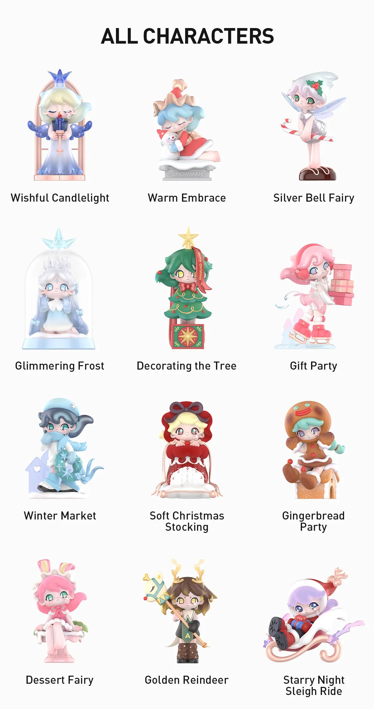AZURA Warm Christmas Series Figures Blind Box