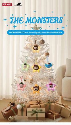 the monsters series THE MONSTERS Classic Series-Sparkly Plush Pendant Blind Box