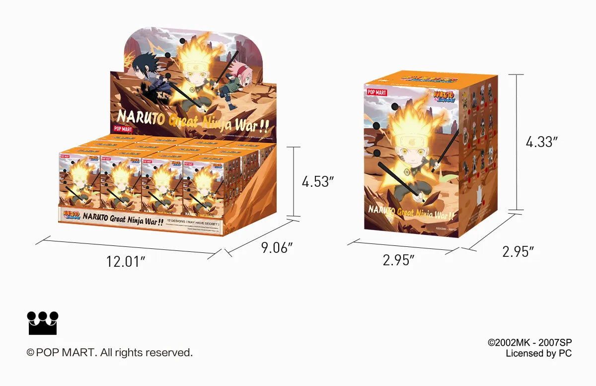 NARUTO Ninkai Taisen Series Figures Blind Box