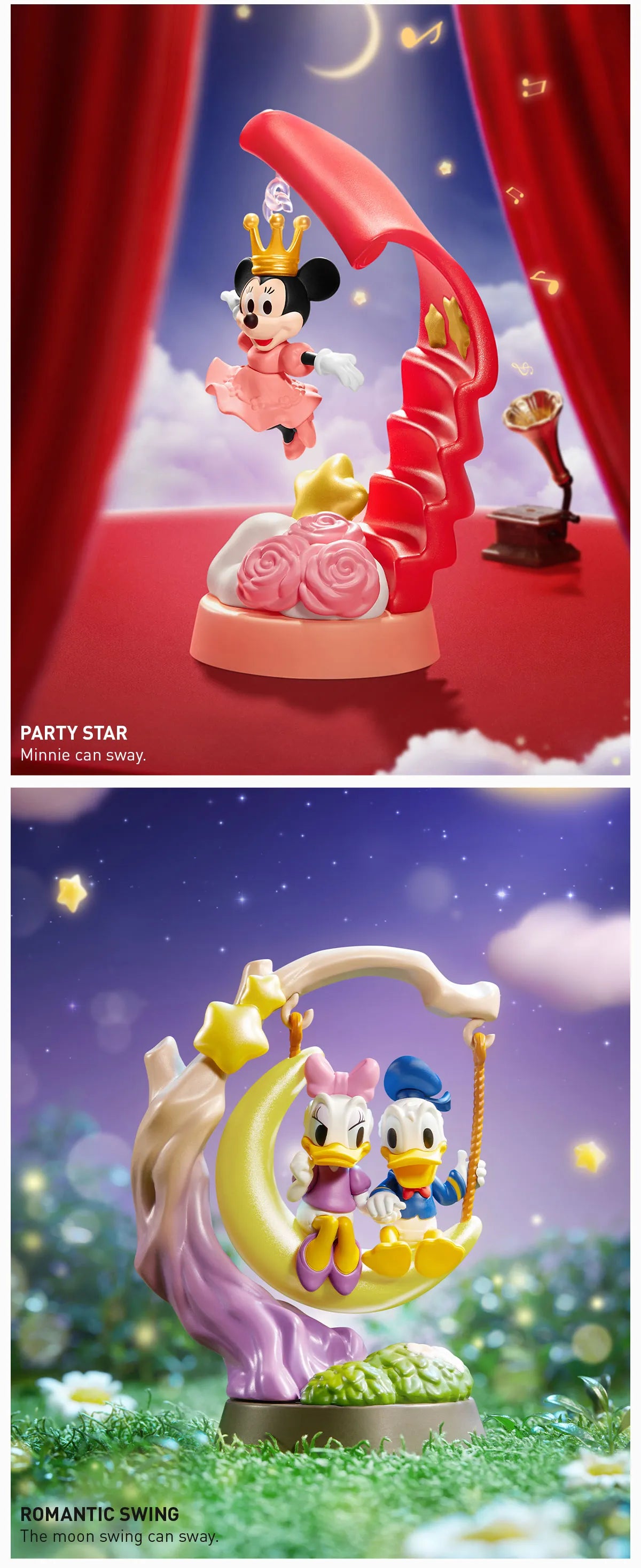 The Wonderful Dreams of Mickey and His Friends Series Scene Sets Blind Box