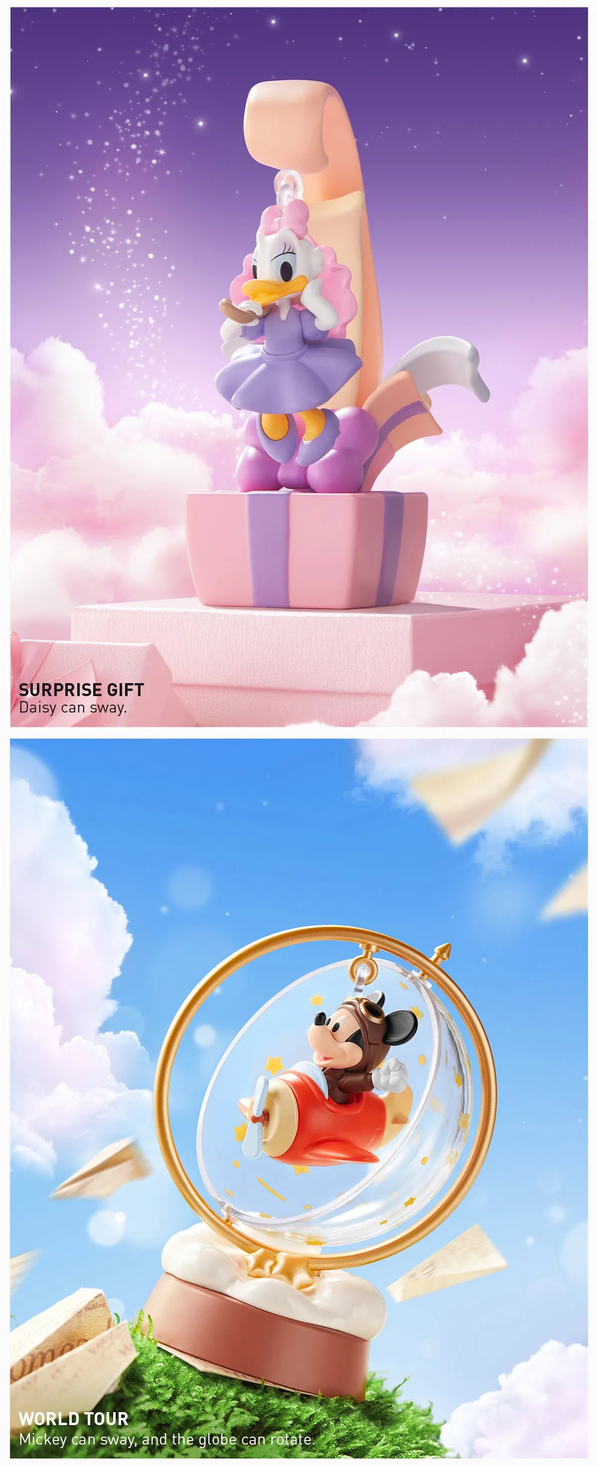 The Wonderful Dreams of Mickey and His Friends Series Scene Sets Blind Box