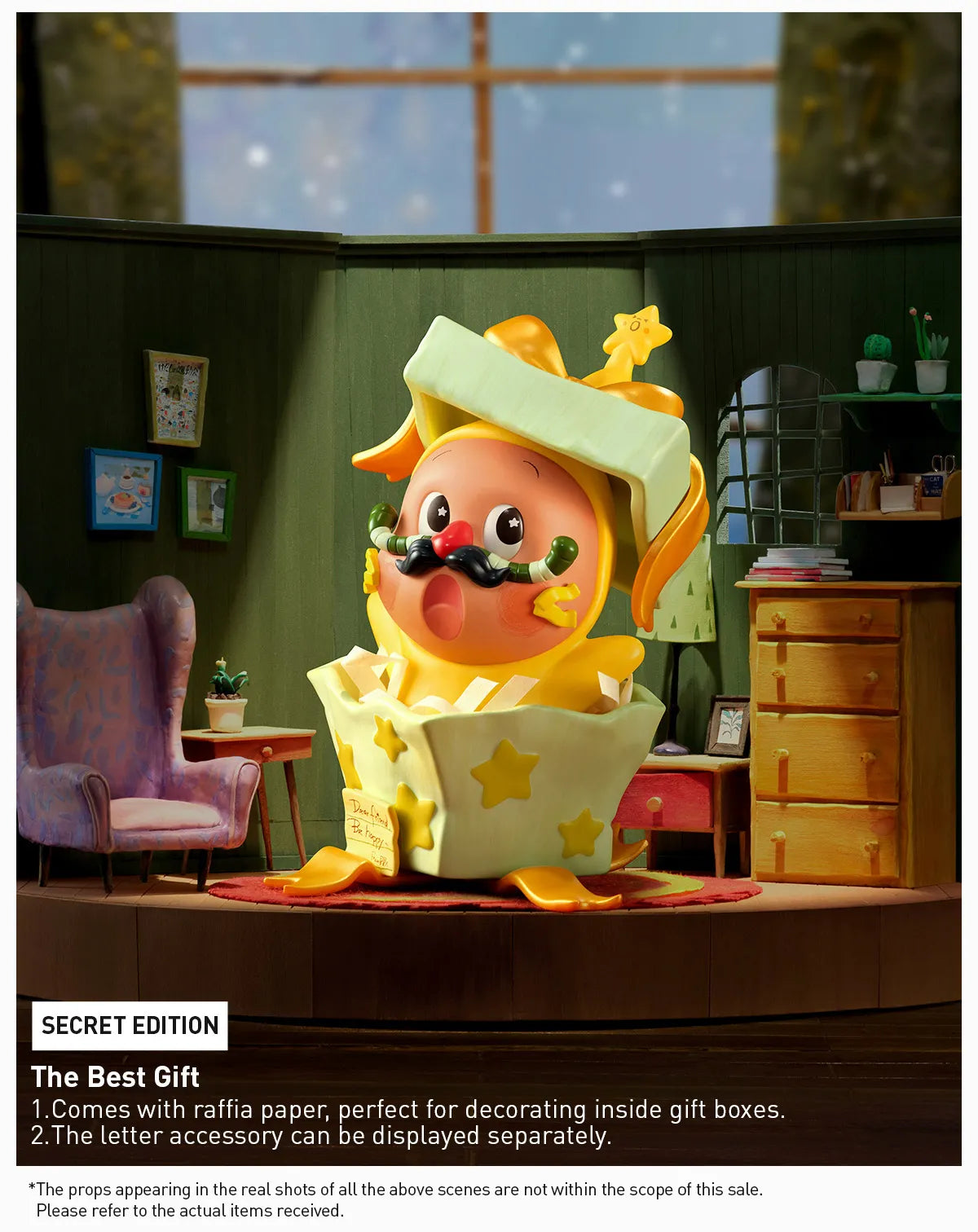 Twinkle Twinkle The Gifts From Stars Series Figures - Preorder featuring a cartoon character figurine sitting on a stage.