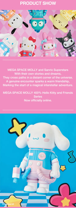 MEGA SPACE MOLLY 400% Hello Kitty and Friends Series MEGA SPACE MOLLY 400% Hello Kitty and Friends Series