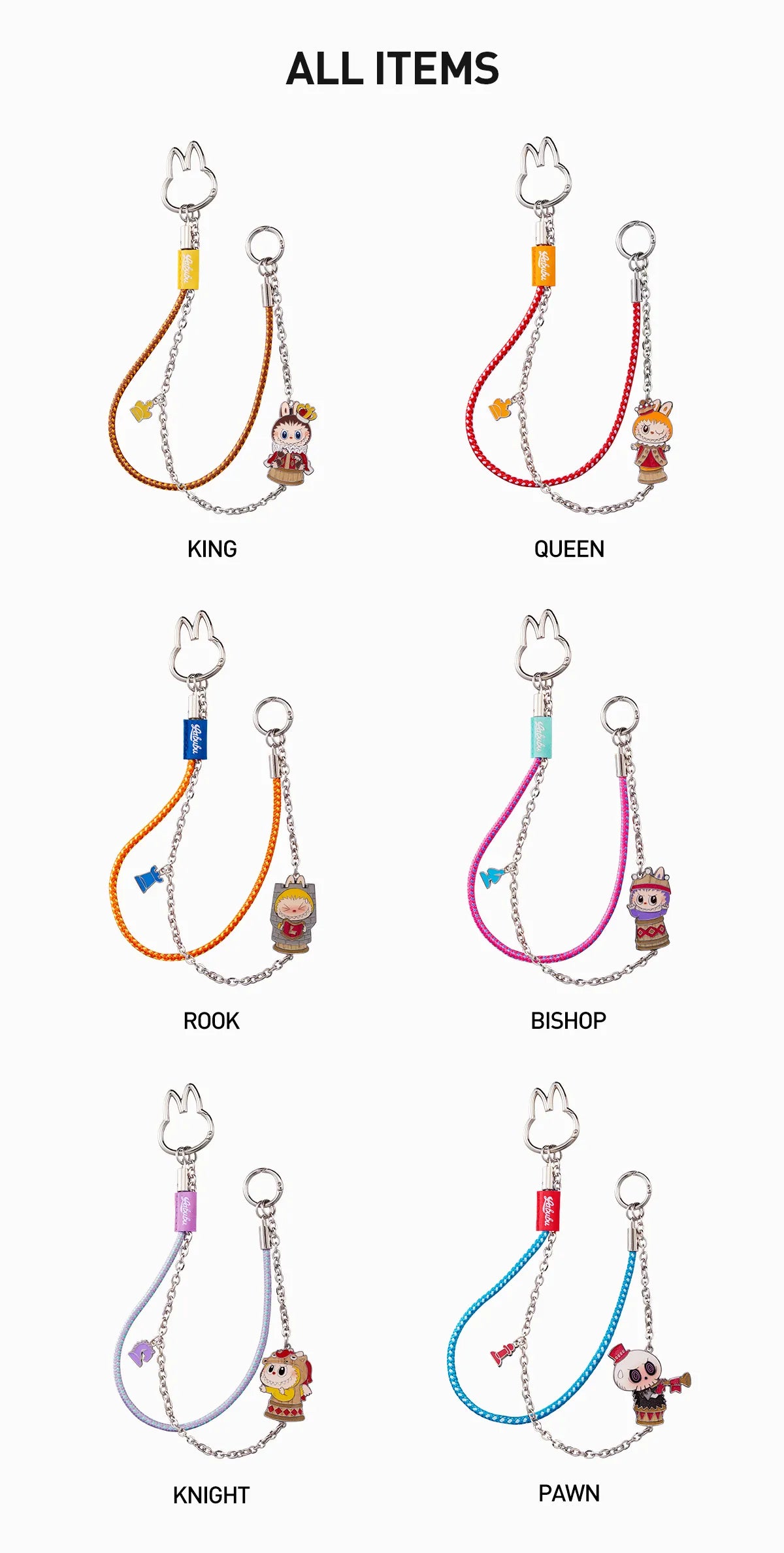 THE MONSTERS Let's Checkmate ぬいぐるみペンダント