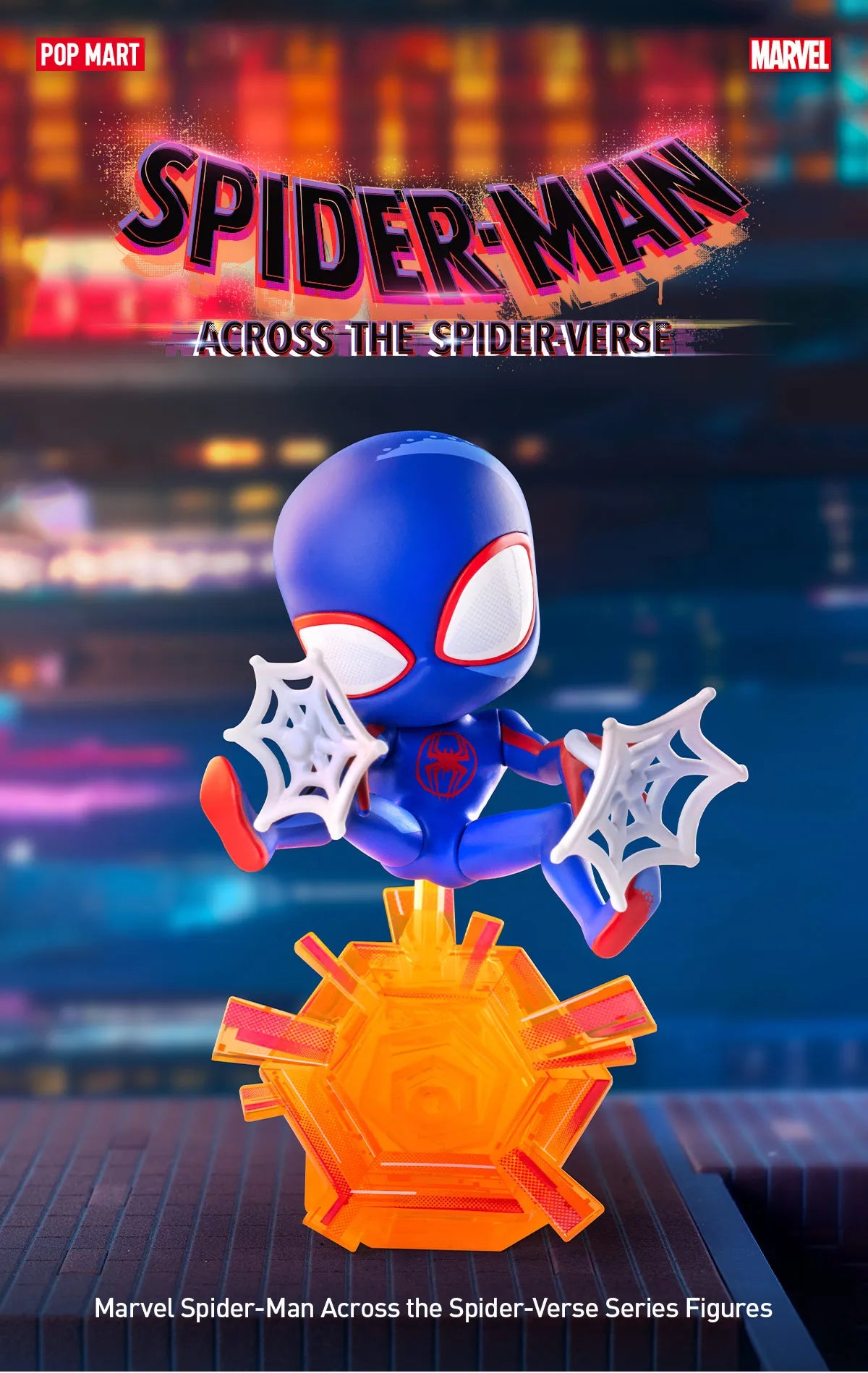Marvel Spider-Man Across the Spider-Verse Series Figurine, featuring a detailed Spider-Man toy. Preorder for March 2025 release, includes 12 designs and secret variants.