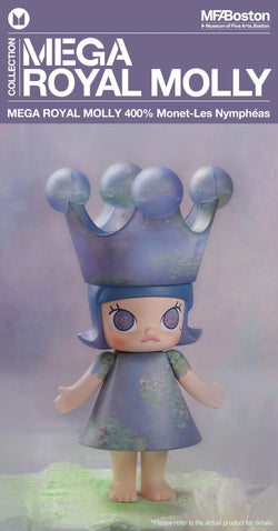 MEGA MOLLY 400% Monet-Les Nymphéas MEGA ROYAL MOLLY 400 MEGA MOLLY 400% Monet-Les Nymphéas MEGA ROYAL MOLLY 400