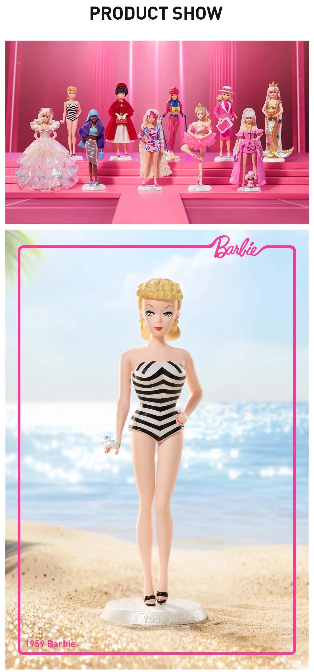 Barbie Style Icon Blind Box Series Figures, featuring 9 designs and 1 secret, available for preorder; ships June 2025.