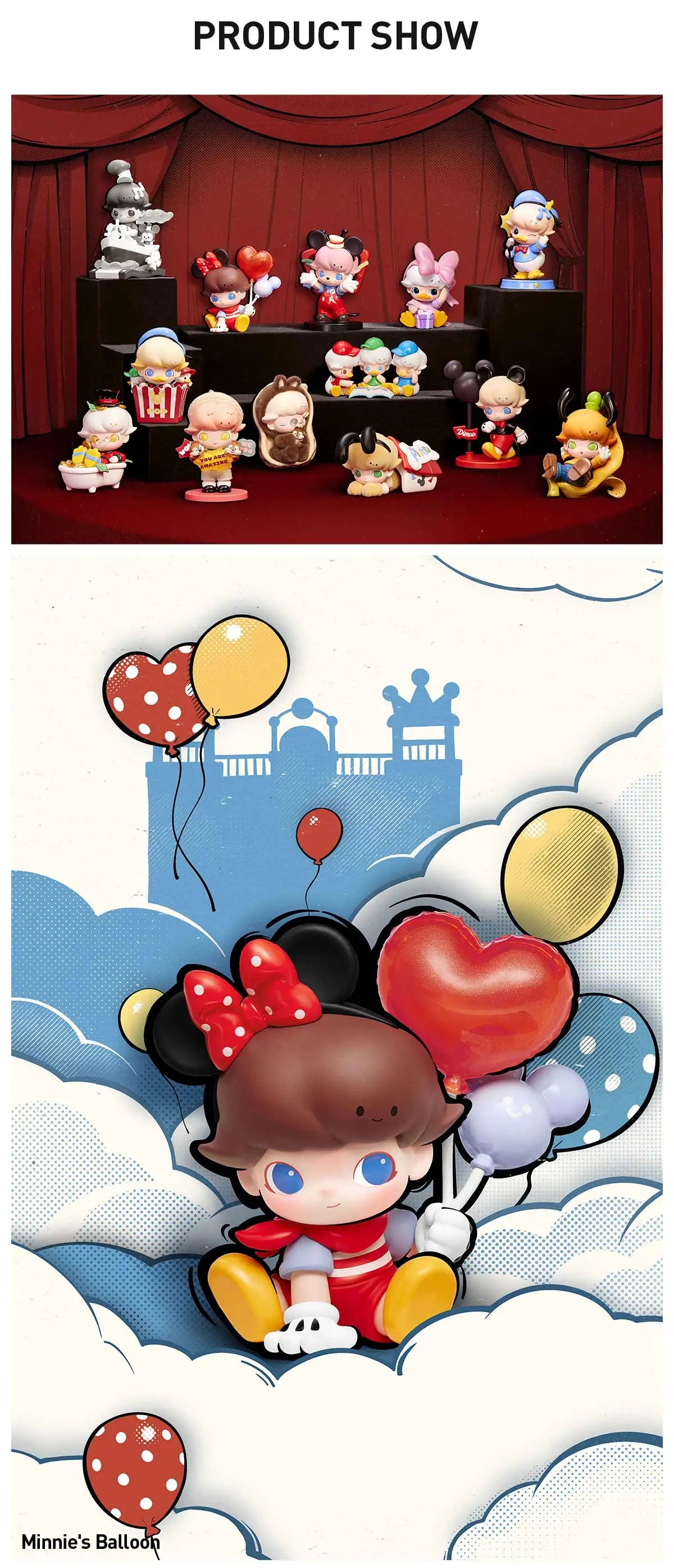 DIMOO WORLD × DISNEY Series Figures