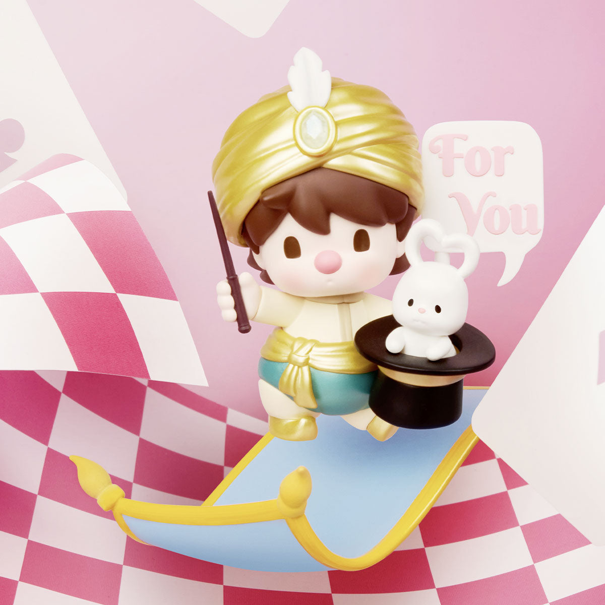 Sweet Bean The Language of Love Series Figures, featuring detailed close-ups of a sign, straw, and yellow rubber duck, part of a collectible blind box set.