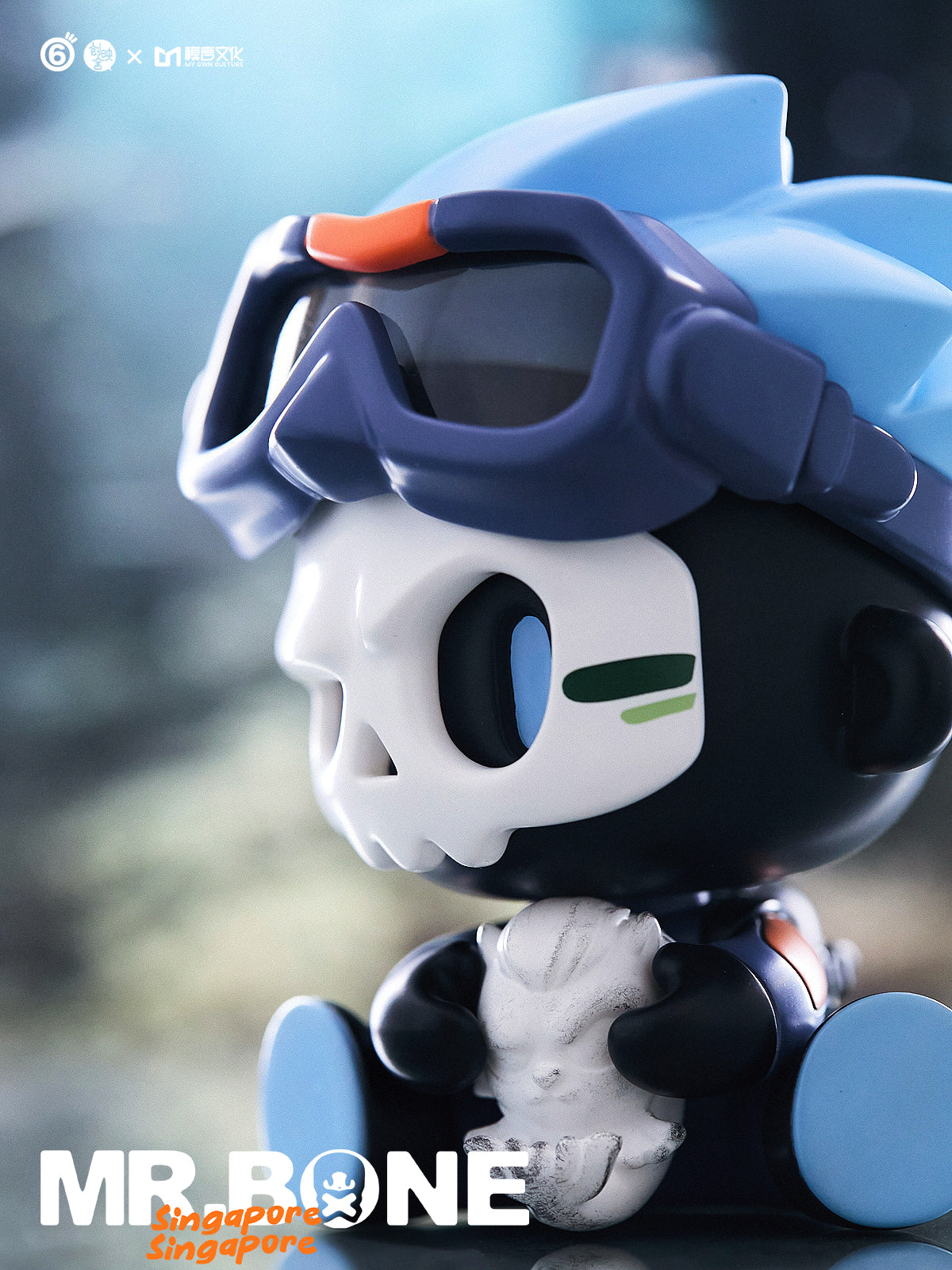 BABYBONE LIMITED - Singapore, 8CM resin art toy, limited to 500 units, available for preorder at Strangecat Toys, shipping June 2025.