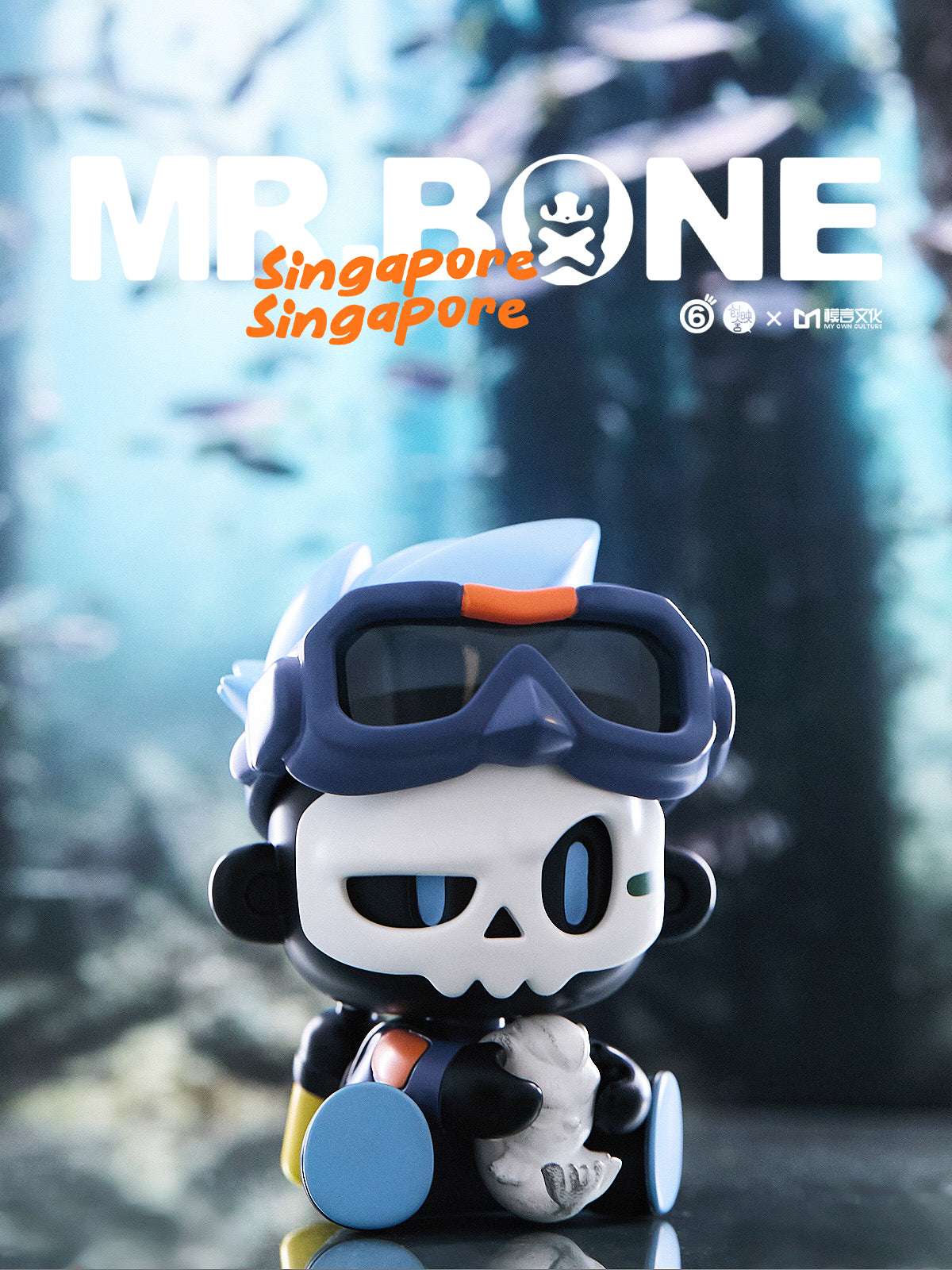 BABYBONE LIMITED resin figurine, size 8CM, preorder now for June 2025. Limited to 500 pieces.