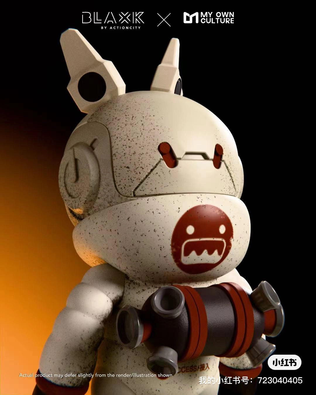 MR.BONE + ACTION CITY Limited Edition resin figure, 35CM tall, available for preorder, shipping June 2025. Oversized; additional shipping may apply.