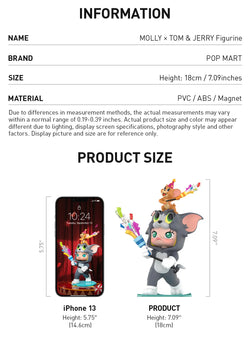 MOLLY × TOM & JERRY Figurine MOLLY × TOM & JERRY Figurine