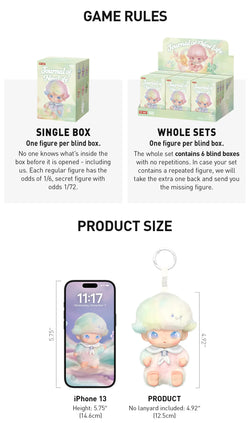 DIMOO Journal of New Life Series-Vinyl Plush Pendant Blind Box