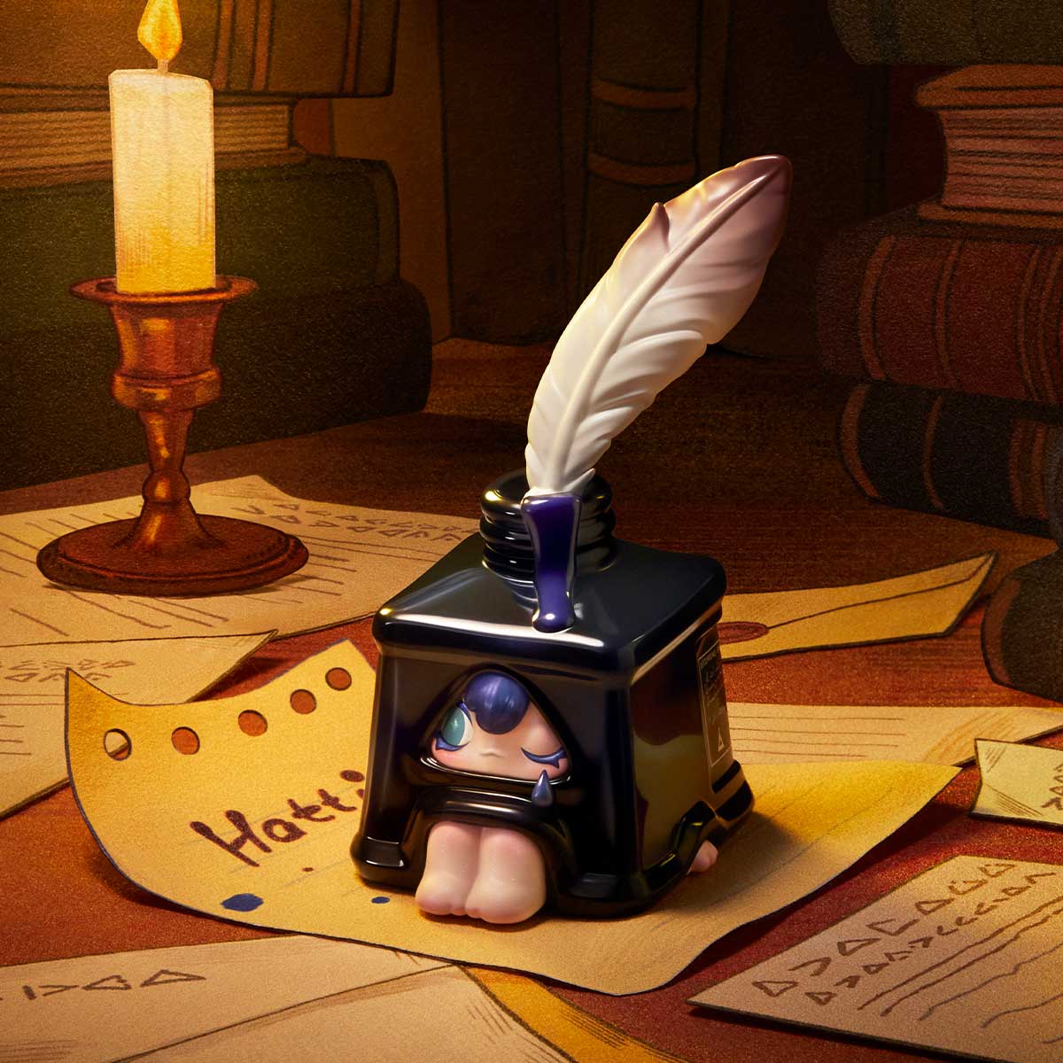 1001MOONS Where’s the Elephant Slide Series Figures - Preorder