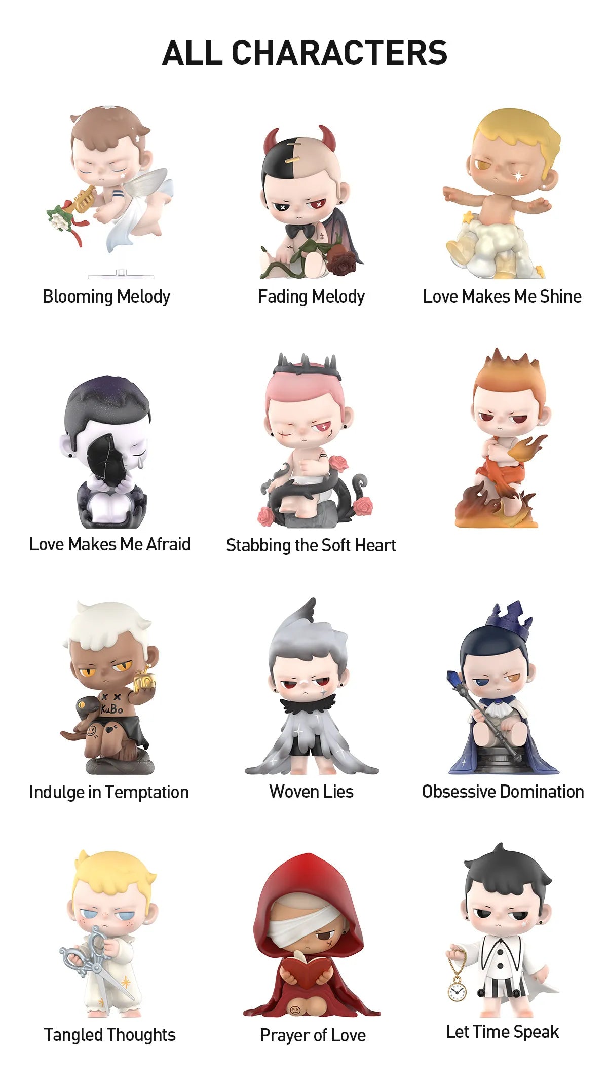 KUBO Angel's Poem Series Figures