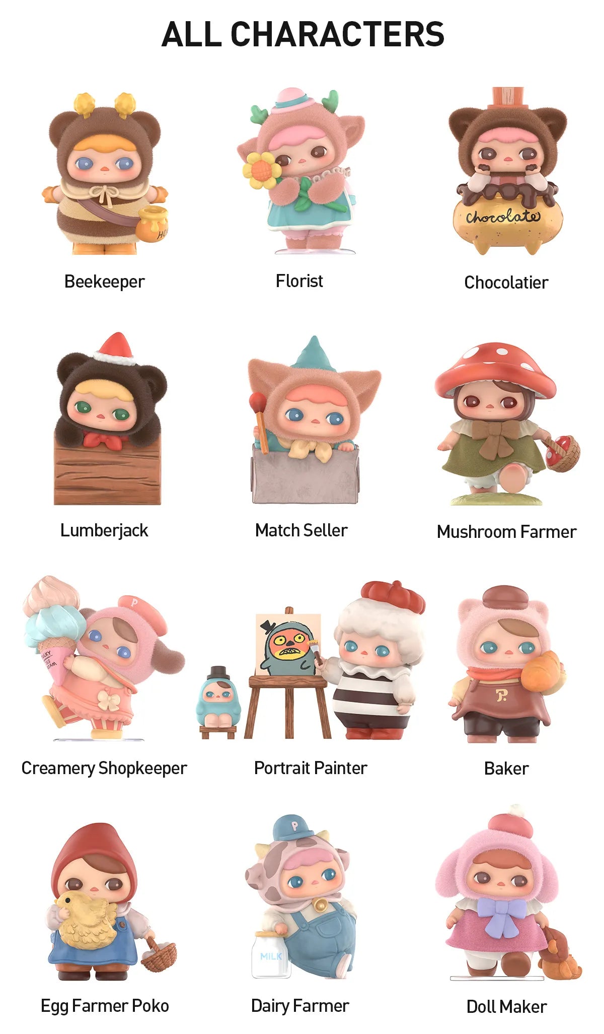 PUCKY Fairies' Market Series Figures PUCKY Fairies' Market Series Figures