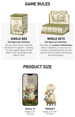 DIMOO The Missing Day Series Figures