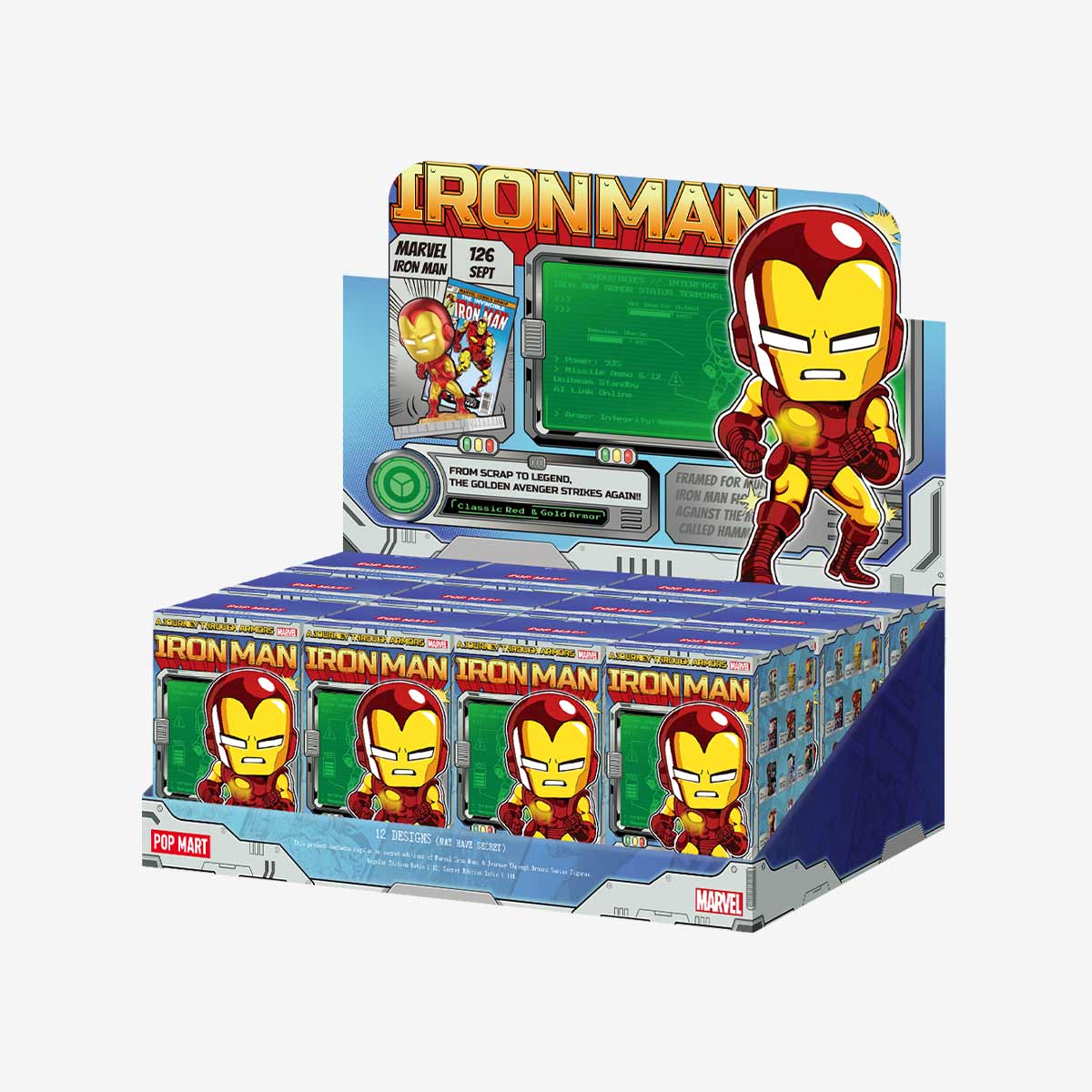 Marvel Iron Man: A Journey Through Armors Series Figures
