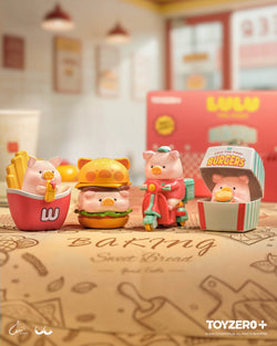 lulu the piggy フィギュア バーガー LuLu the Piggy -Burger Express Movable Series - Preorder