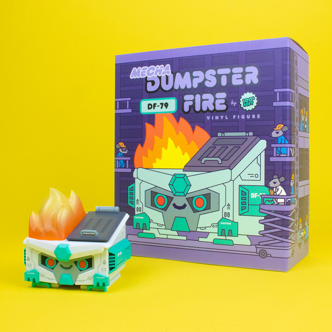 Mecha Dumpster Fire DF-79 by 100% Soft - Preorder