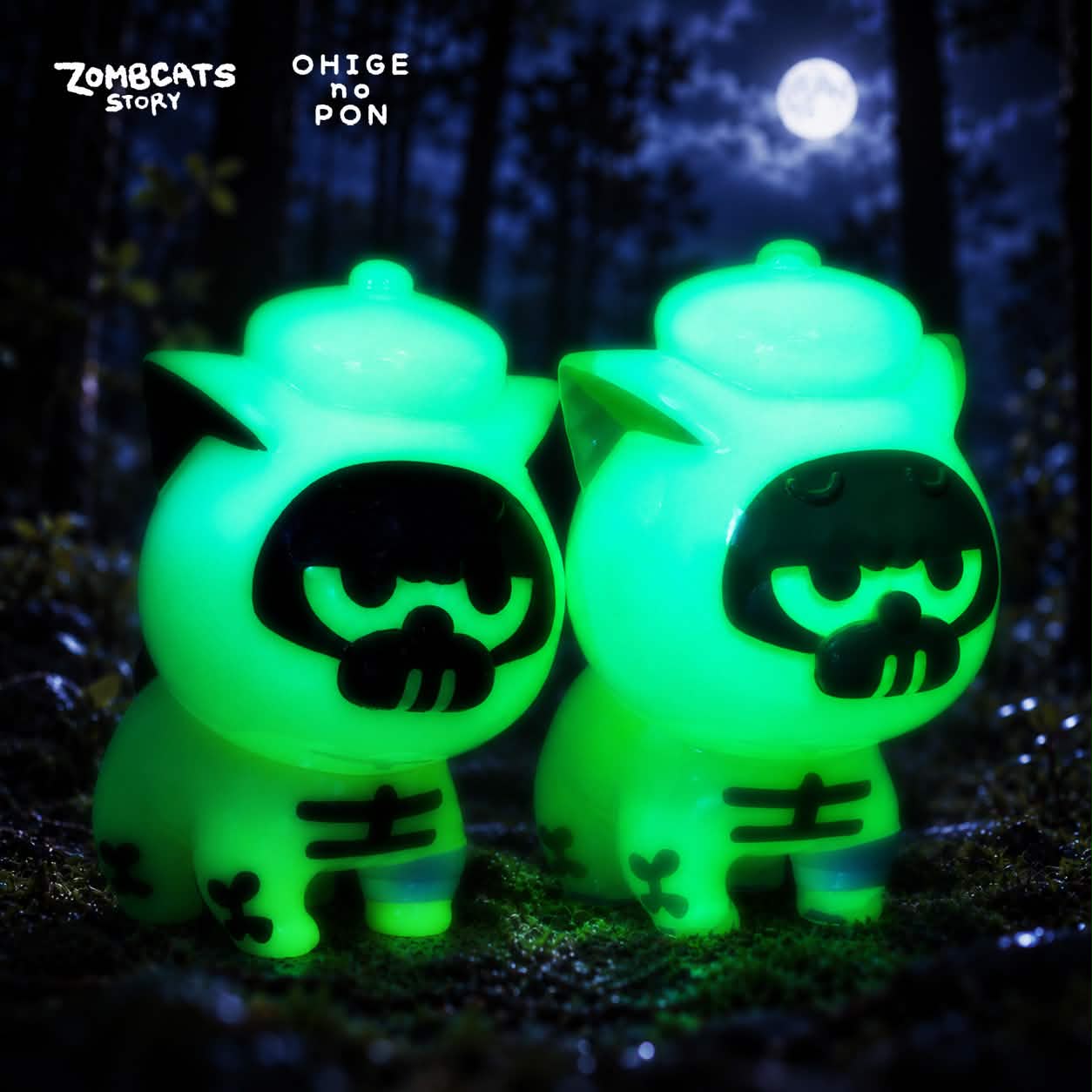 Zombcats Story × OHIGE no PON - OHIGE Zombcat - Bones