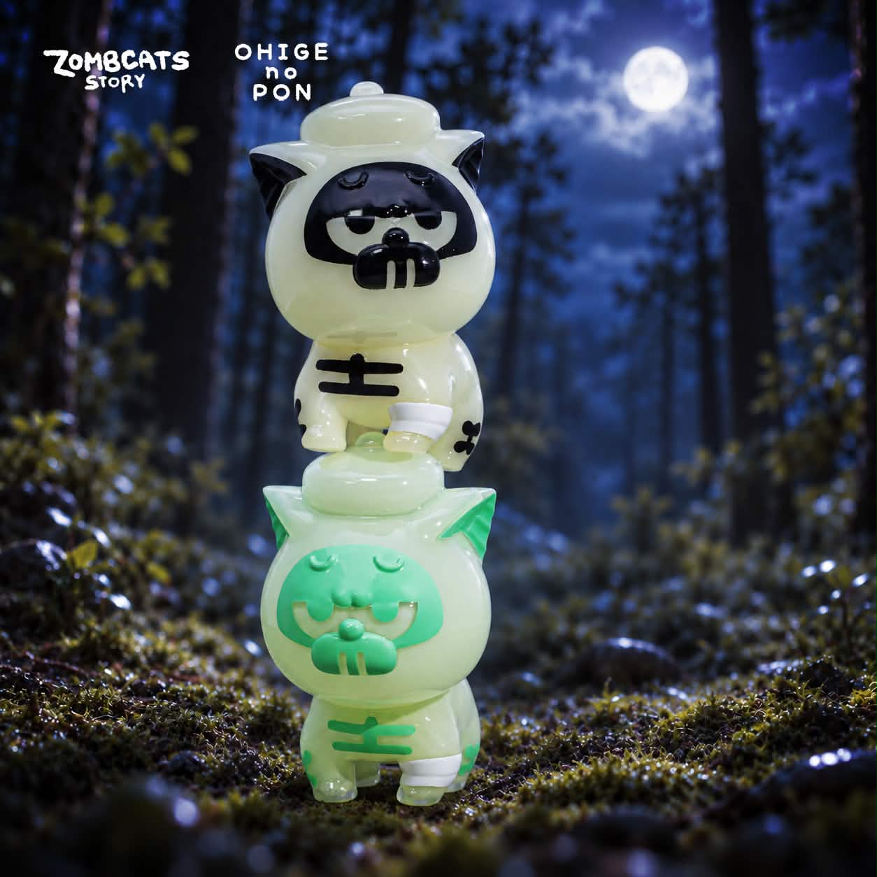 Zombcats Story × OHIGE no PON - OHIGE Zombcat - Bones