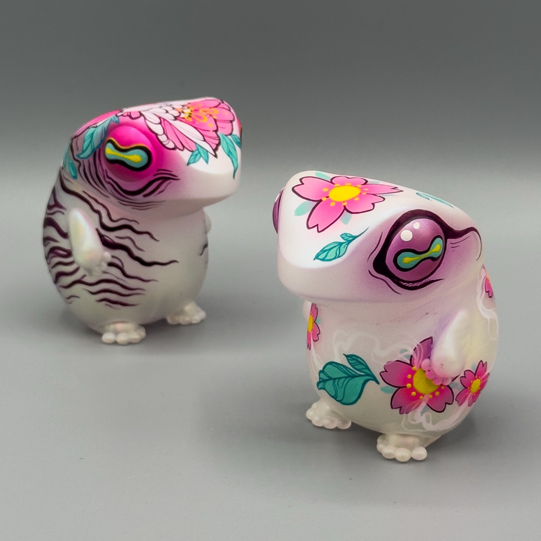Celestial Abyss - Floral Frogs by Tomodachi Island