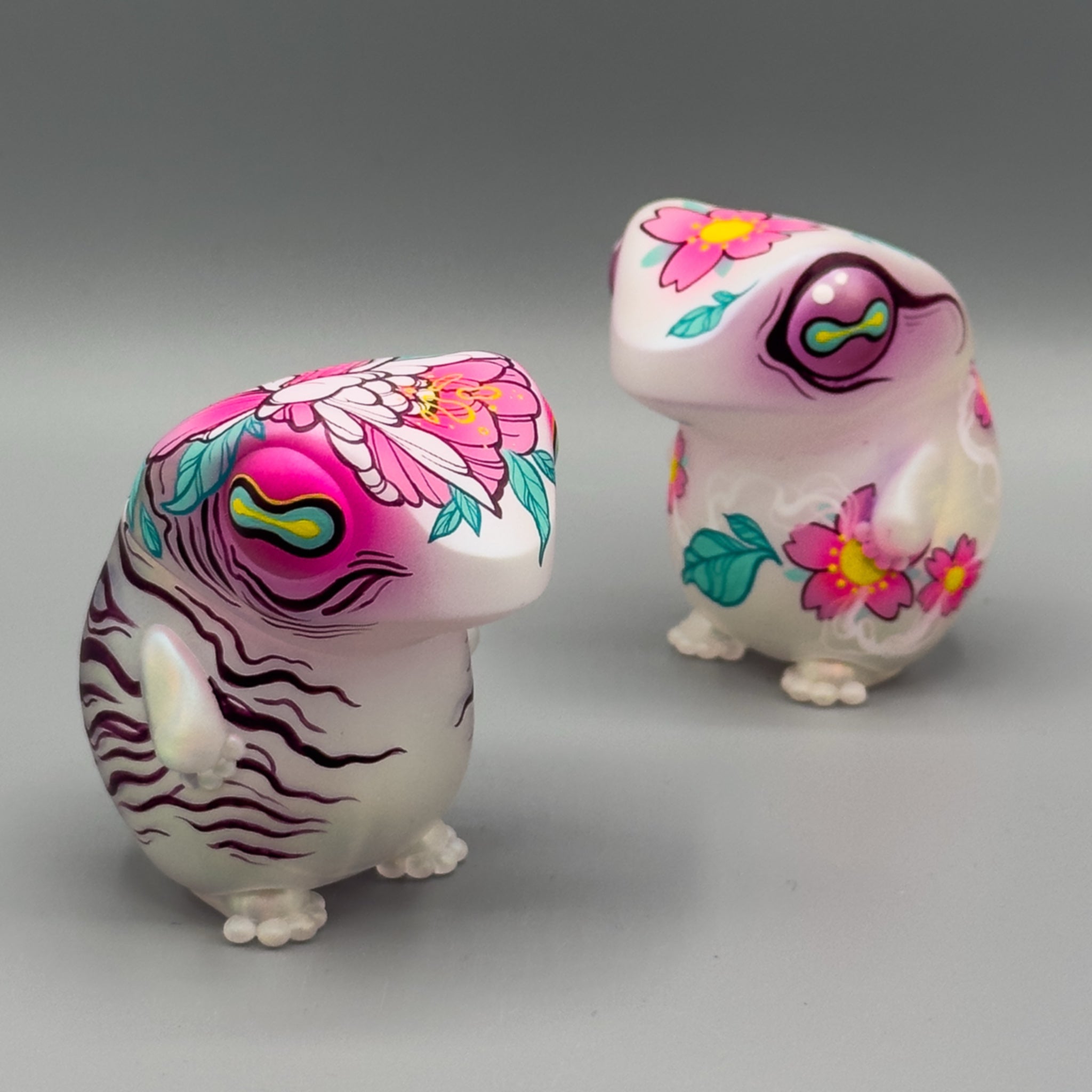 Celestial Abyss - Floral Frogs by Tomodachi Island