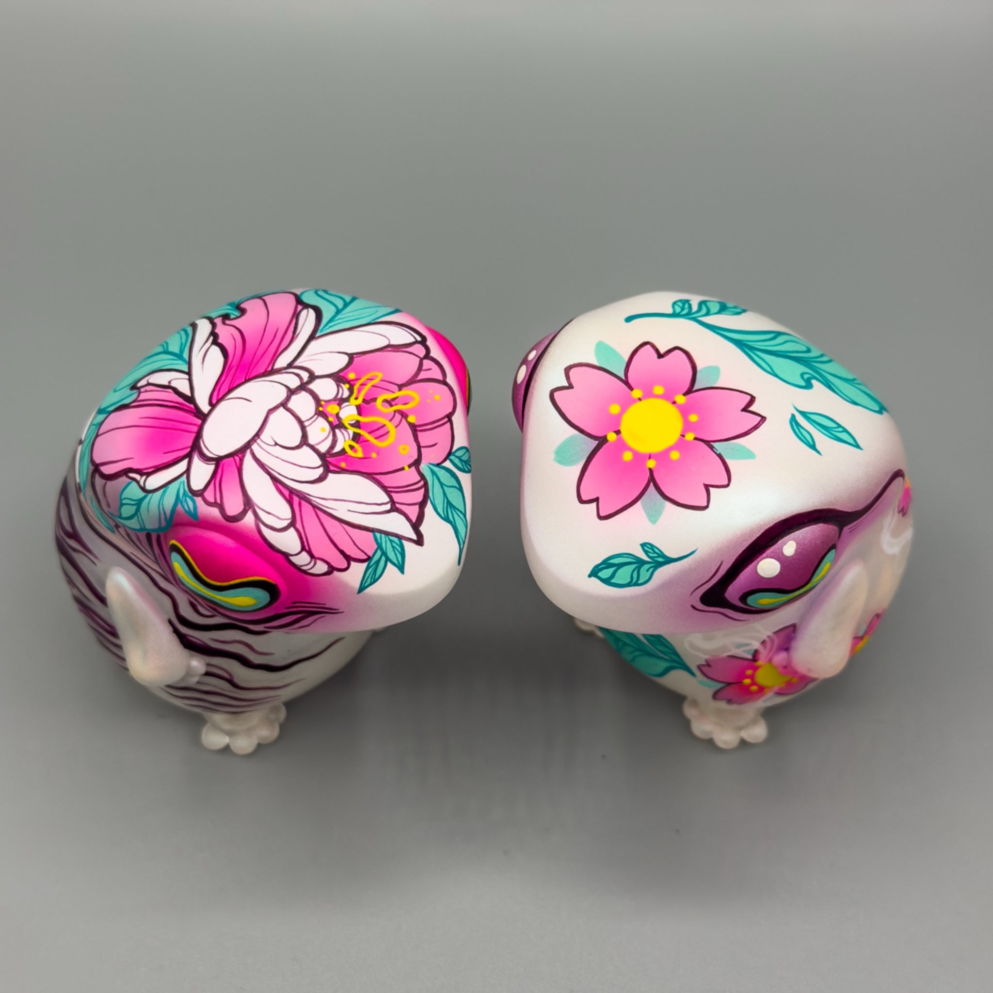 Celestial Abyss - Floral Frogs by Tomodachi Island