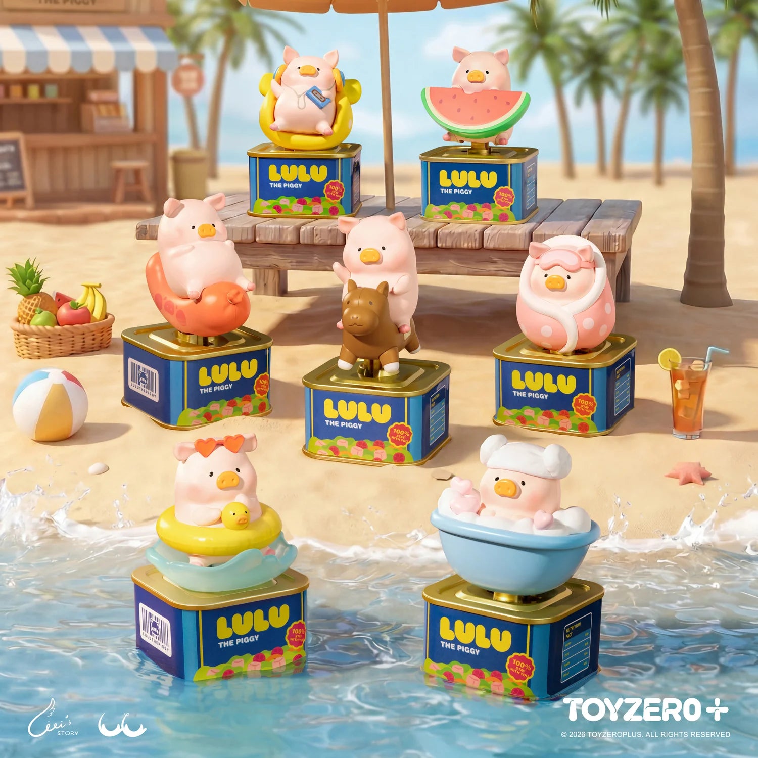 LuLu the Piggy - Holiday Series: Solar Motion Blind Box - Preorder