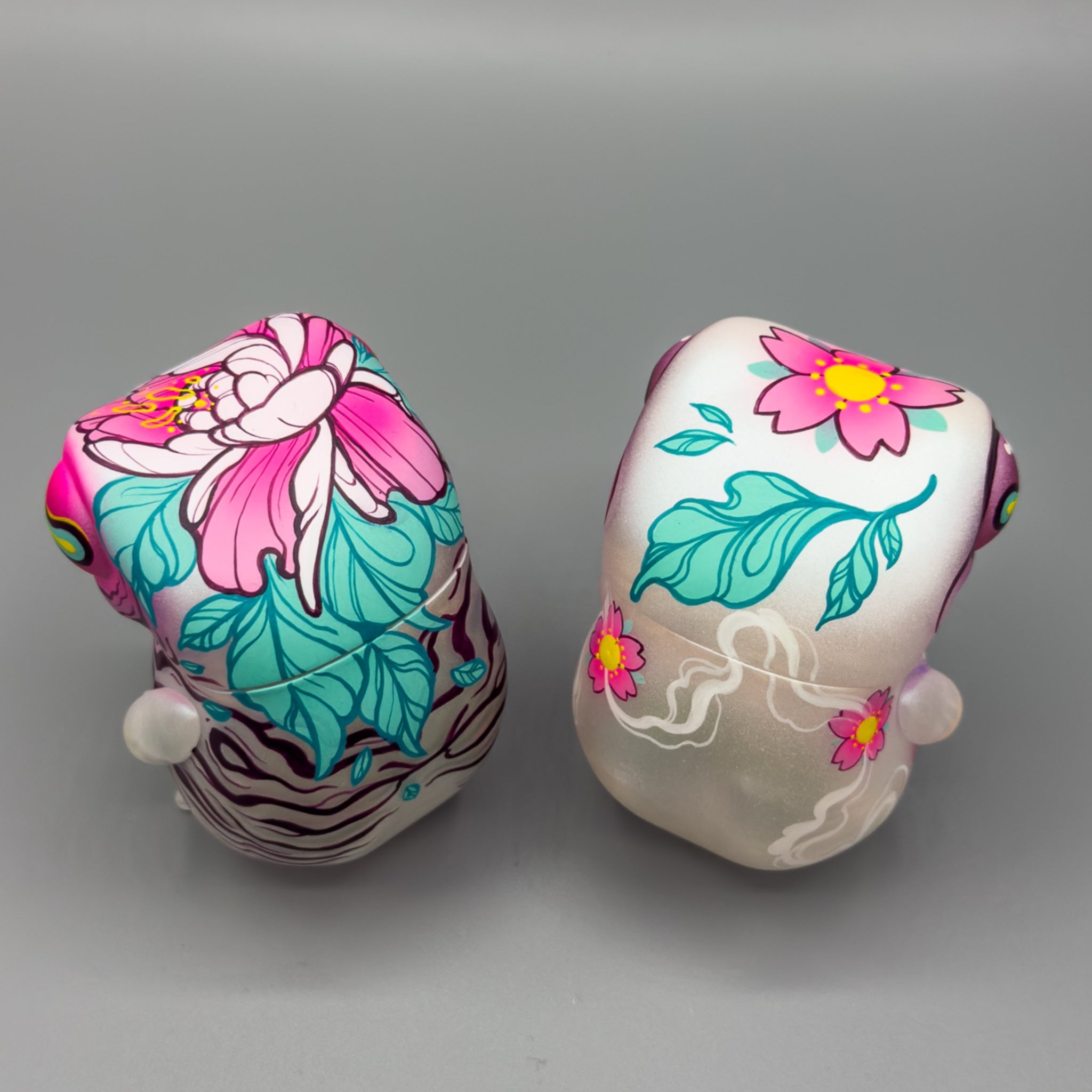 Celestial Abyss - Floral Frogs by Tomodachi Island