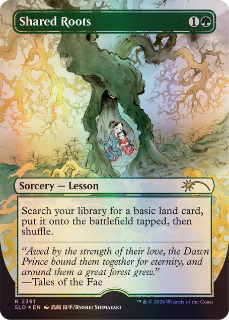 Magic the Gathering Secret Lair - Return to Mystical Archive [Traditional Foil Edition]