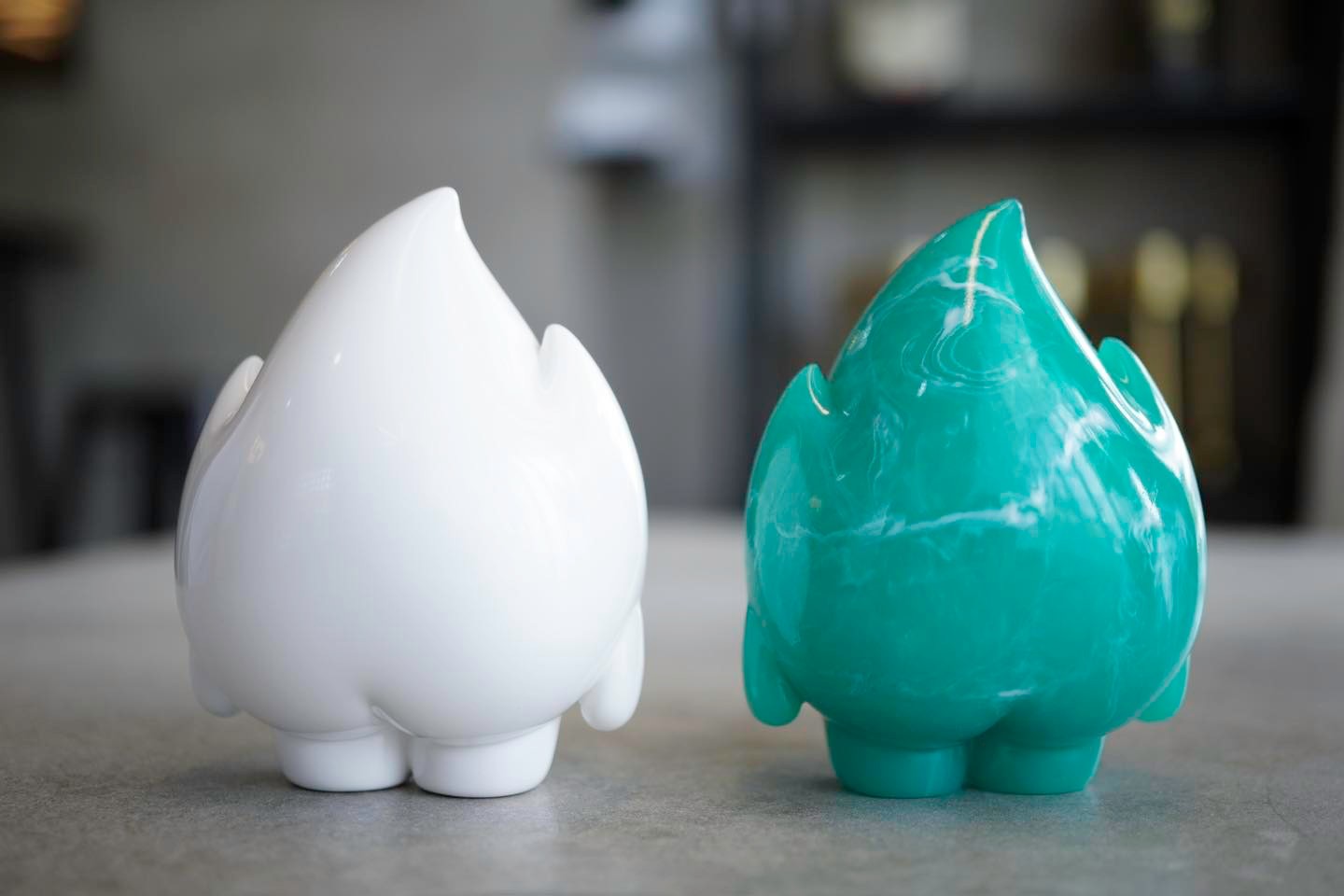 Flamey - White & Jade Flame by MUPA Toy - Preorder