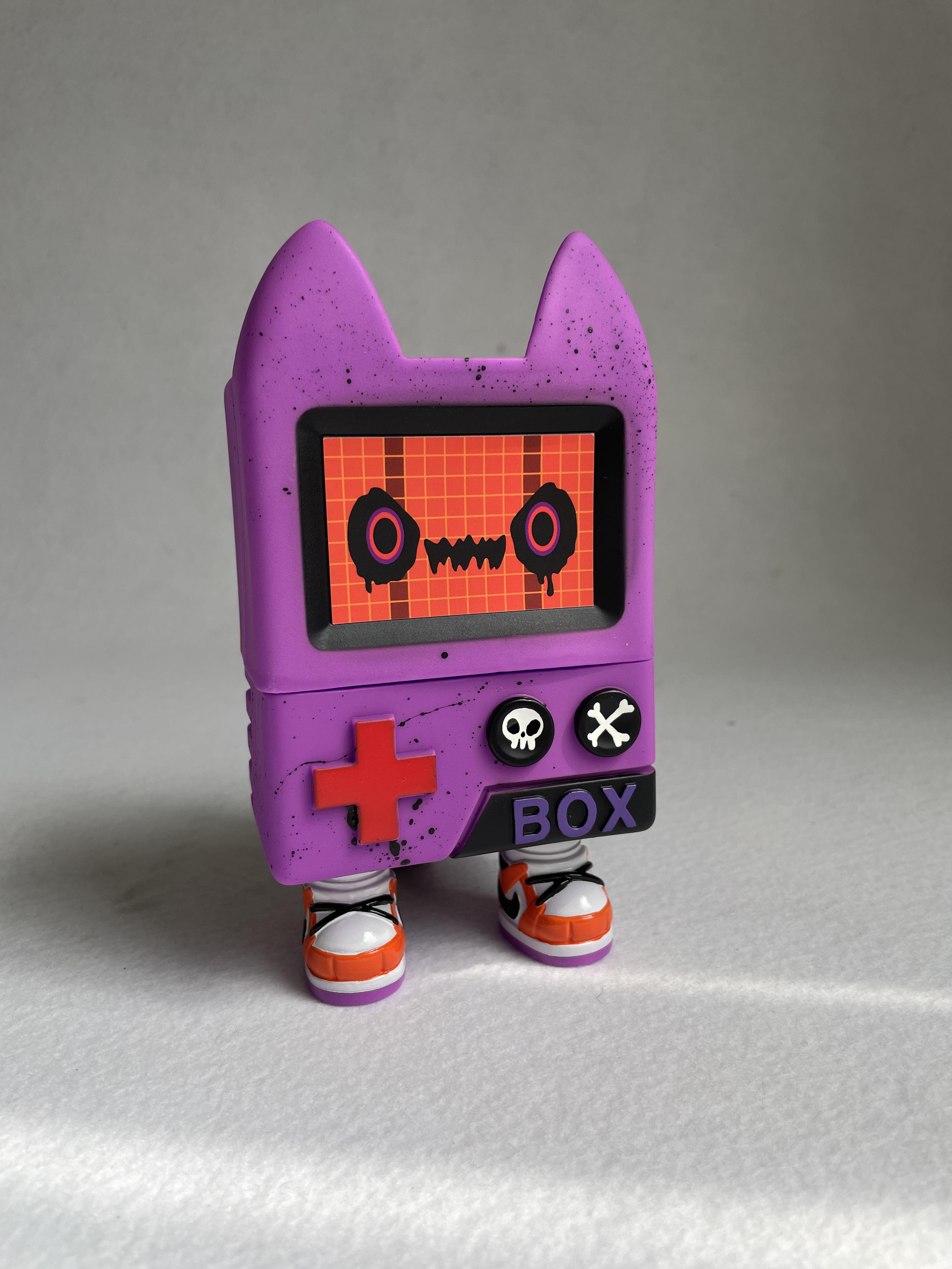 Game Boy Boxcat - Pumpkin Ghost by Rato Kim