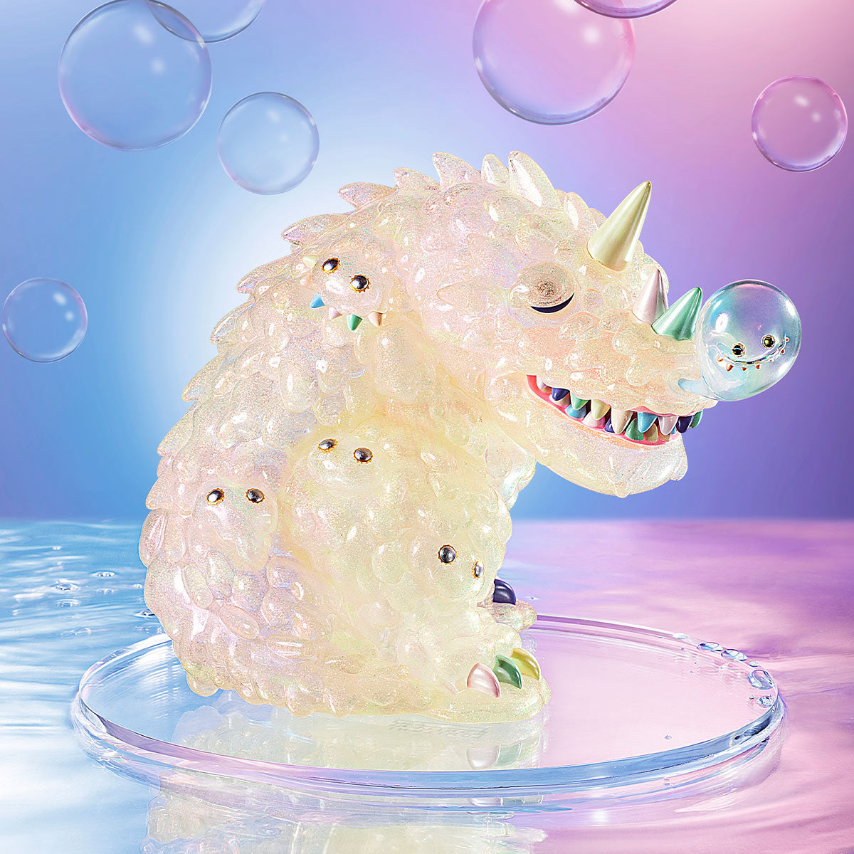 INSTINCTOY Dreamy Vincent Auroa Glitter Figurine, 8.6 inches tall, in Vinyl/PVC. Preorder now for June 2025 shipment from Strangecat Toys.