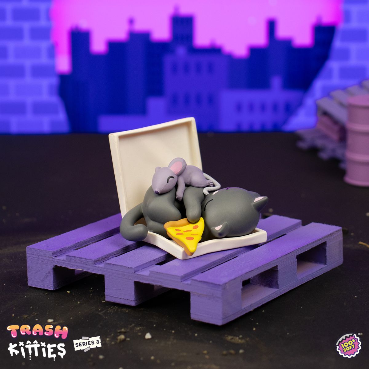 Trash Kitties Blind Box Series 3 by 100% Soft