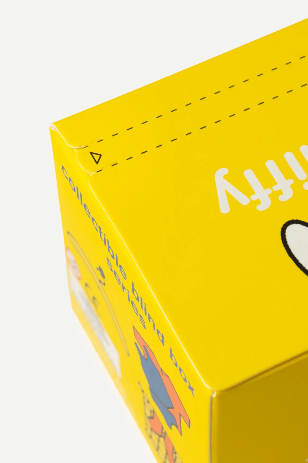 Smoko Miffy Dressing Up Blind Box Figure packaging, featuring tear-line details and collectible blind box series text, hinting at surprise collectible mini-figures inside.