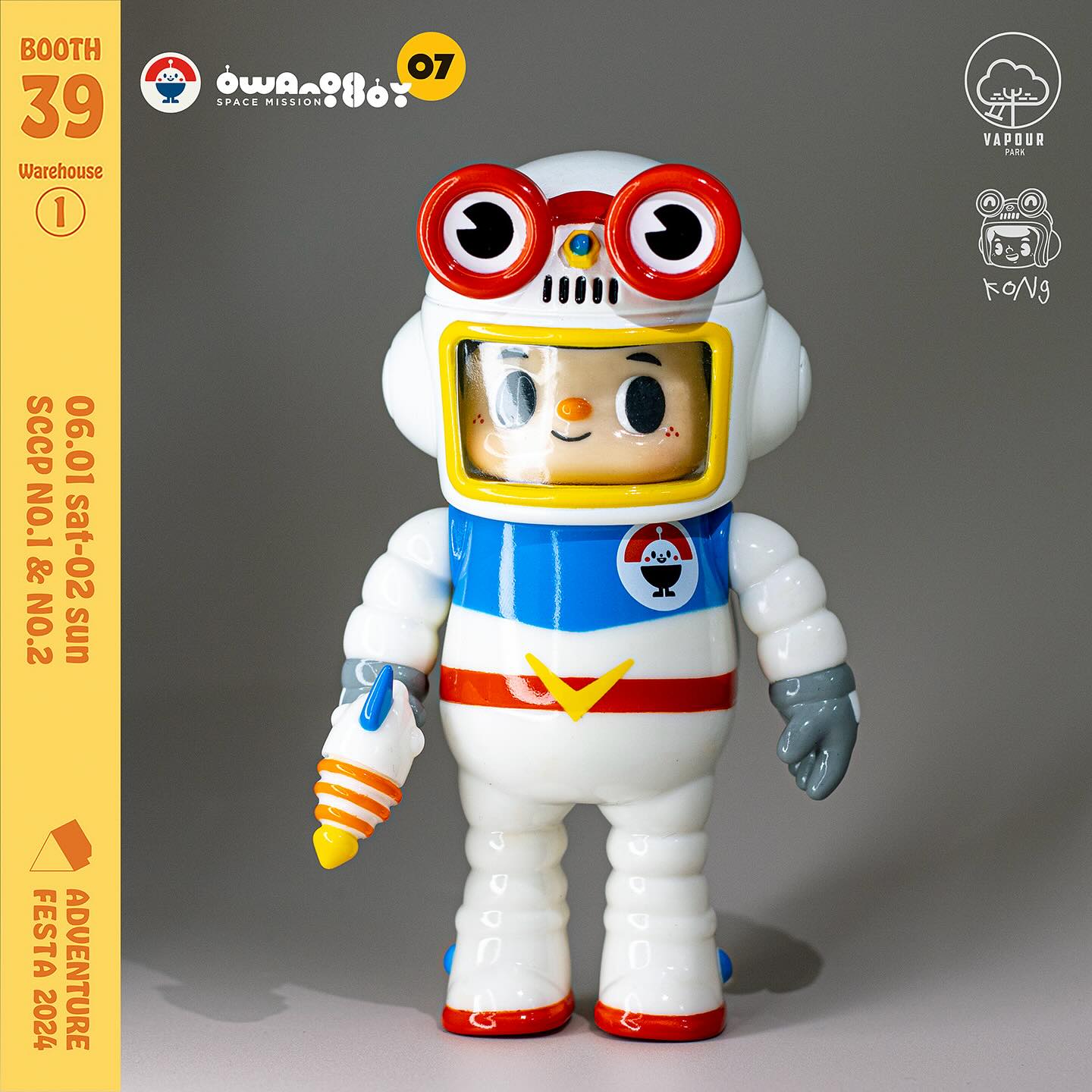 Owangeboy - Space Mission : 07 - SpaceX-7 by Kong Andri & Vapourpark - Preorder