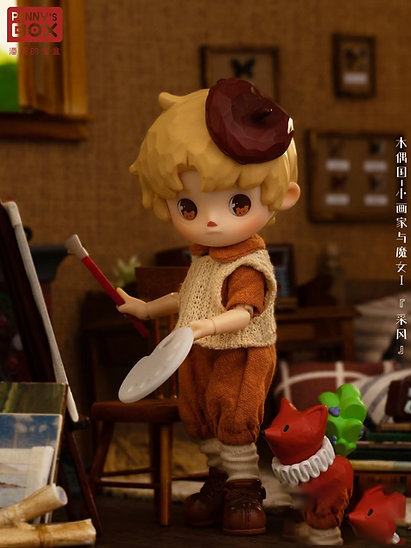 Penny's Box Little Painter and Little Witch BJD Blind Box Series