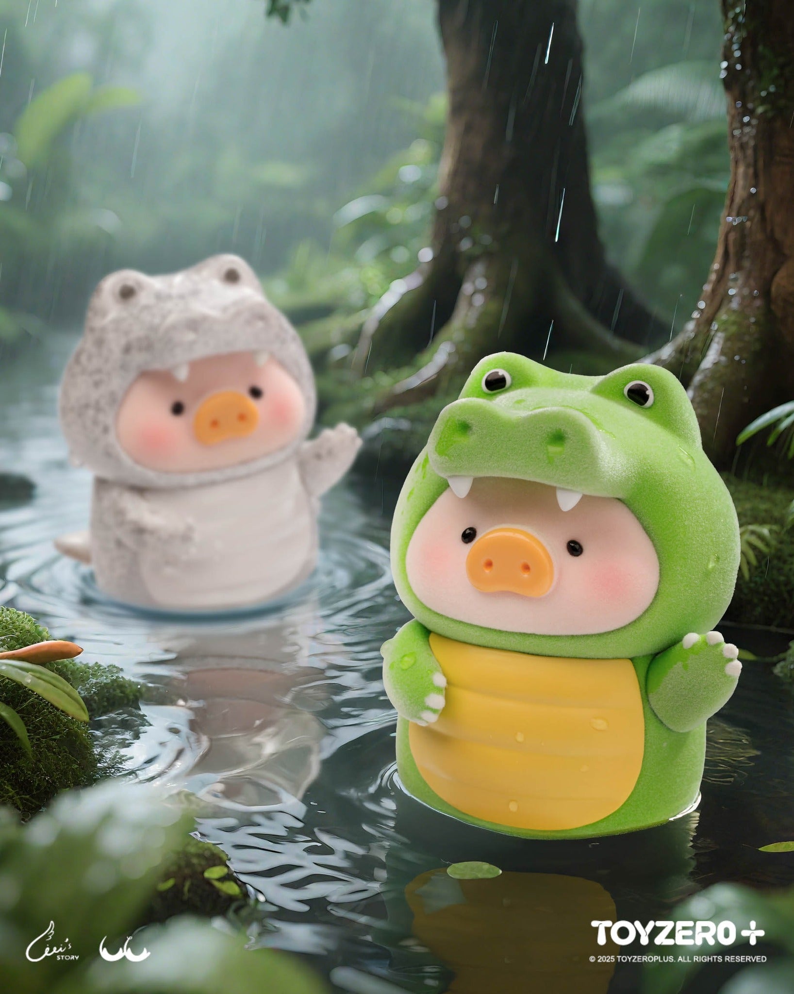 LuLu the Piggy - Animal Party Series Blind Box, preorder. Features wooden stage and exclusive animal duo appearances. Includes 8 boxes with rare editions.