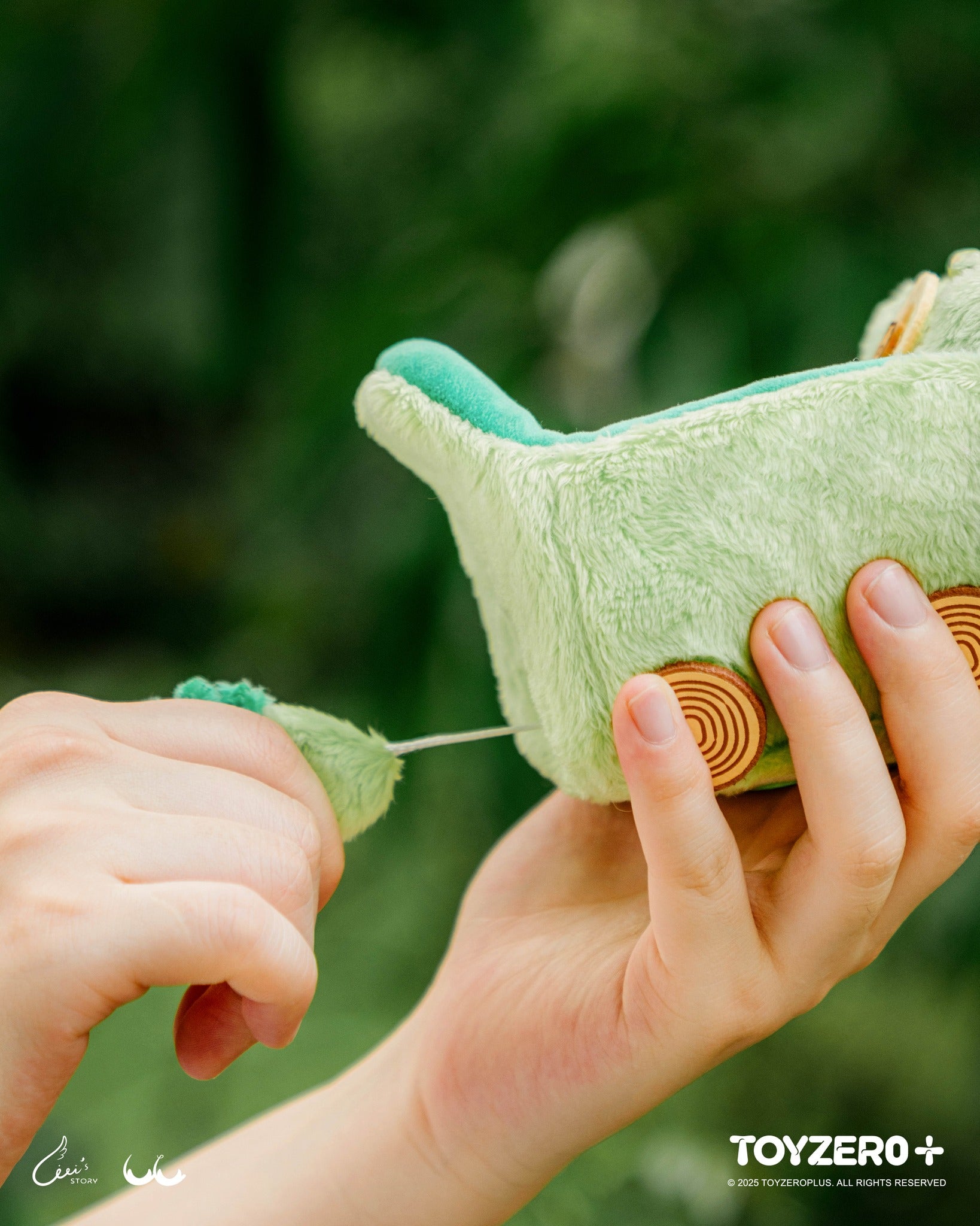 LuLu the Piggy Animal Party Speeding Crocodile Lu Plush Keychain, a preorder plush toy approximately 9x9.5x11cm, available July 2025 from Strangecat Toys.