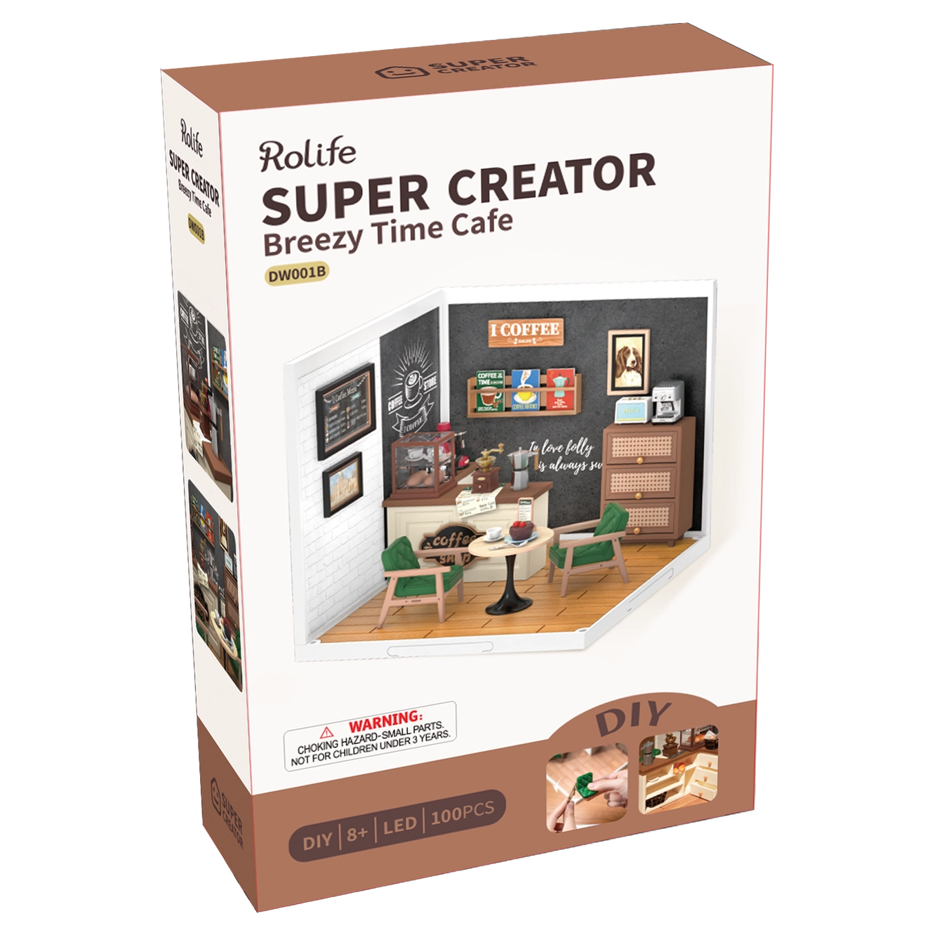 Daily Inspiration Cafe Rolife Diy Miniature House