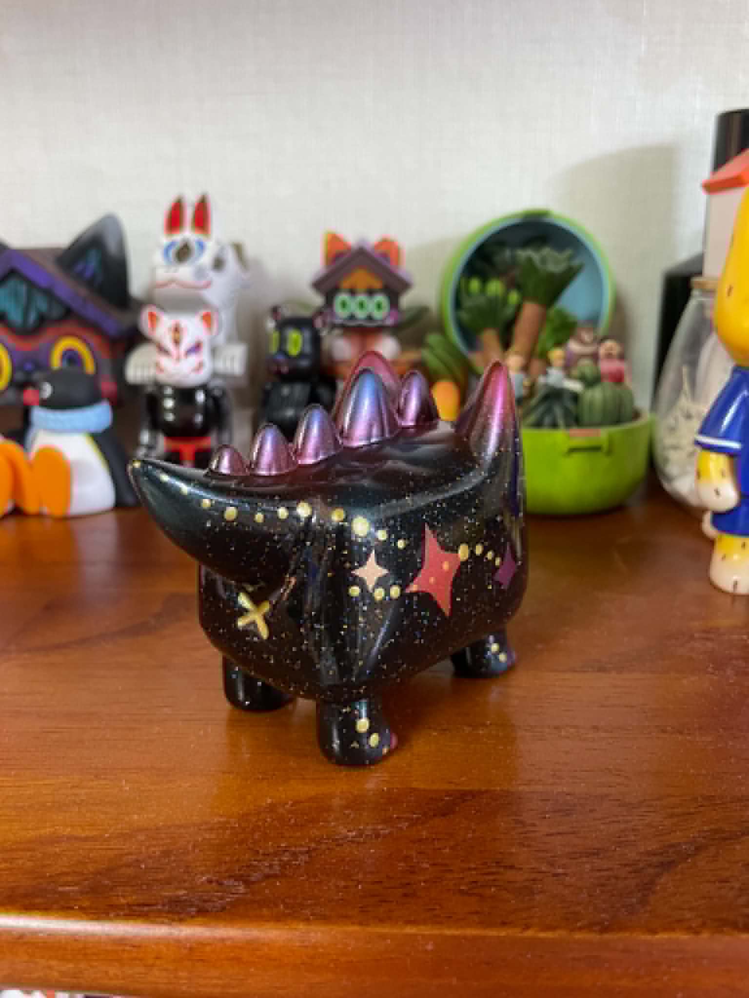 Dark Nebula Dino Cat by Rato Kim