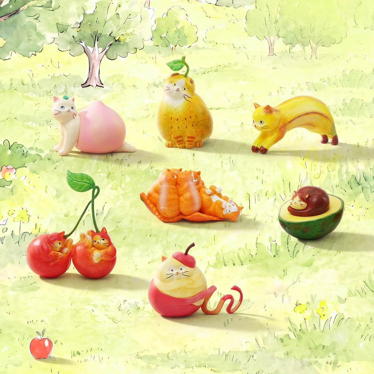 COMUGI Fruit Cats Series Blind Box - Preorder
