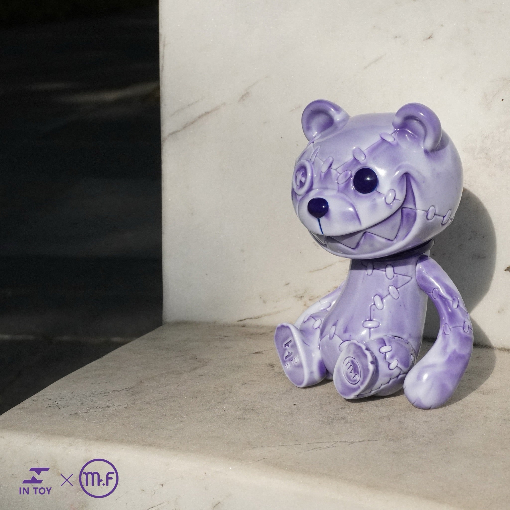 Teddy Bear Smilers-purple clouds .Ver - Preorder